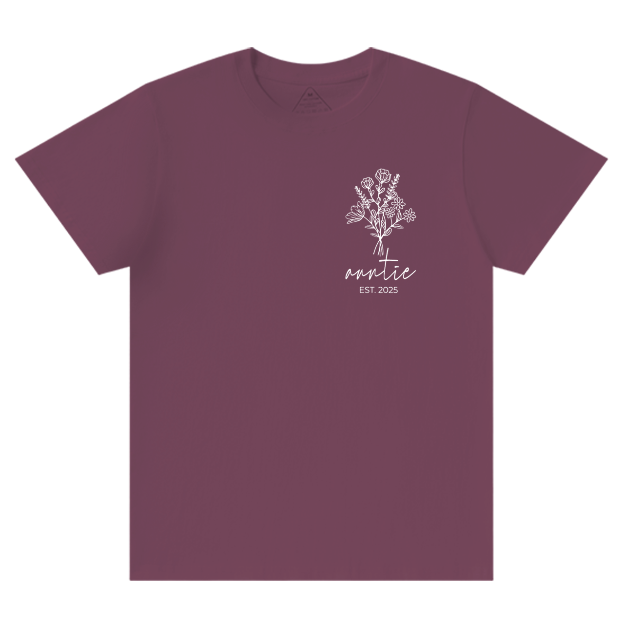 Personalize Auntie Est T-Shirts 
