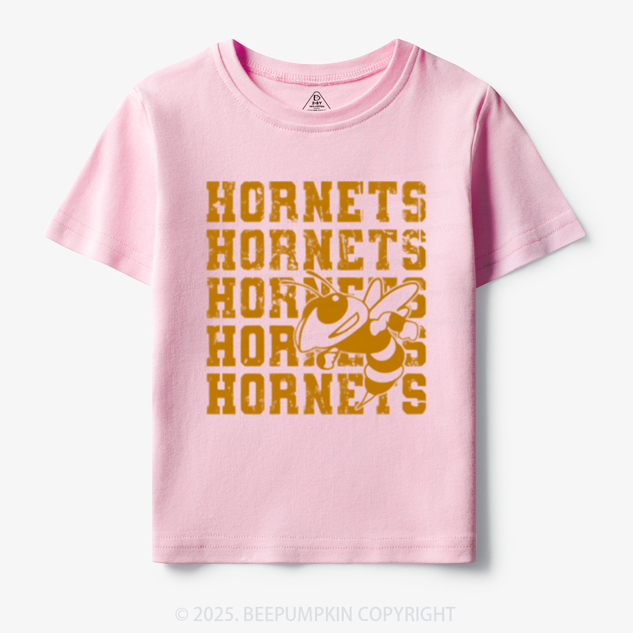 Personalized Hornets Mascot Toddler&Kid's Tees Beepumpkin