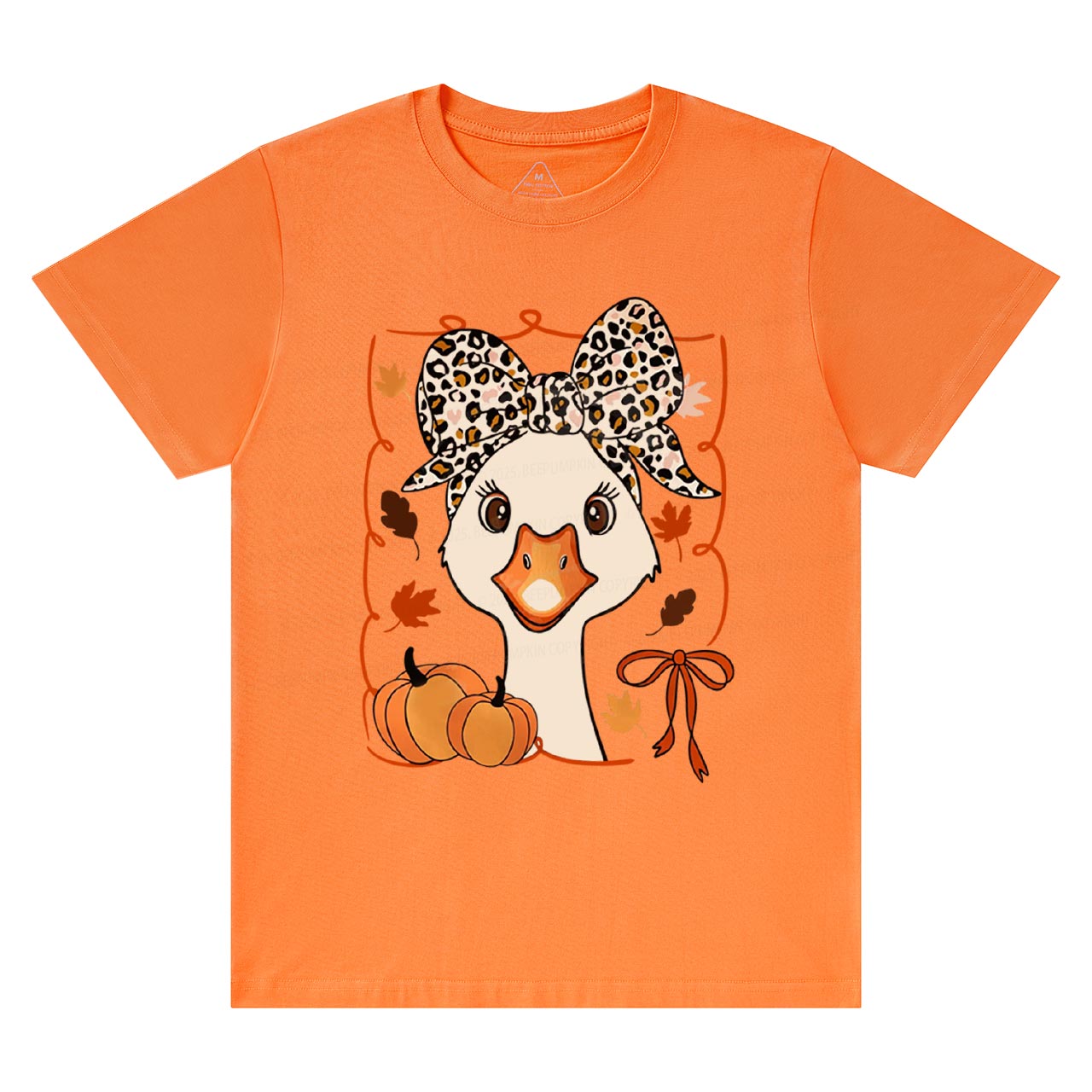 Leopard Bows T-Shirts Beepumpkin