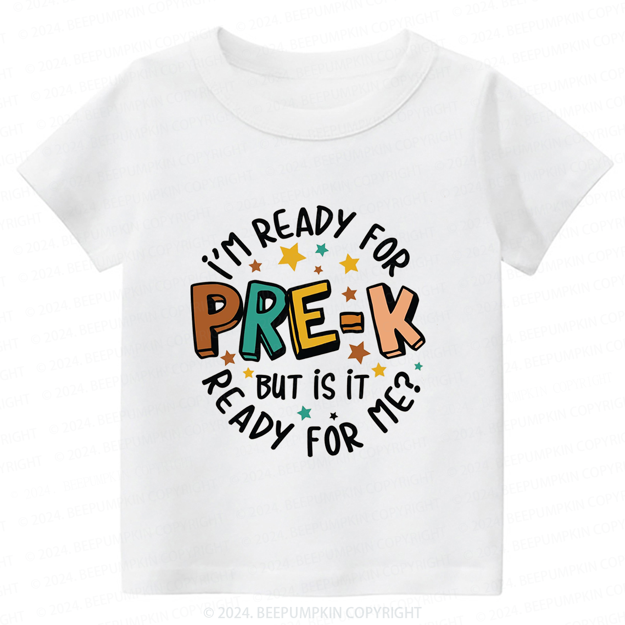 I'm Ready For Pre-K But Is Pre-K Ready For Me Back To School Shirt 