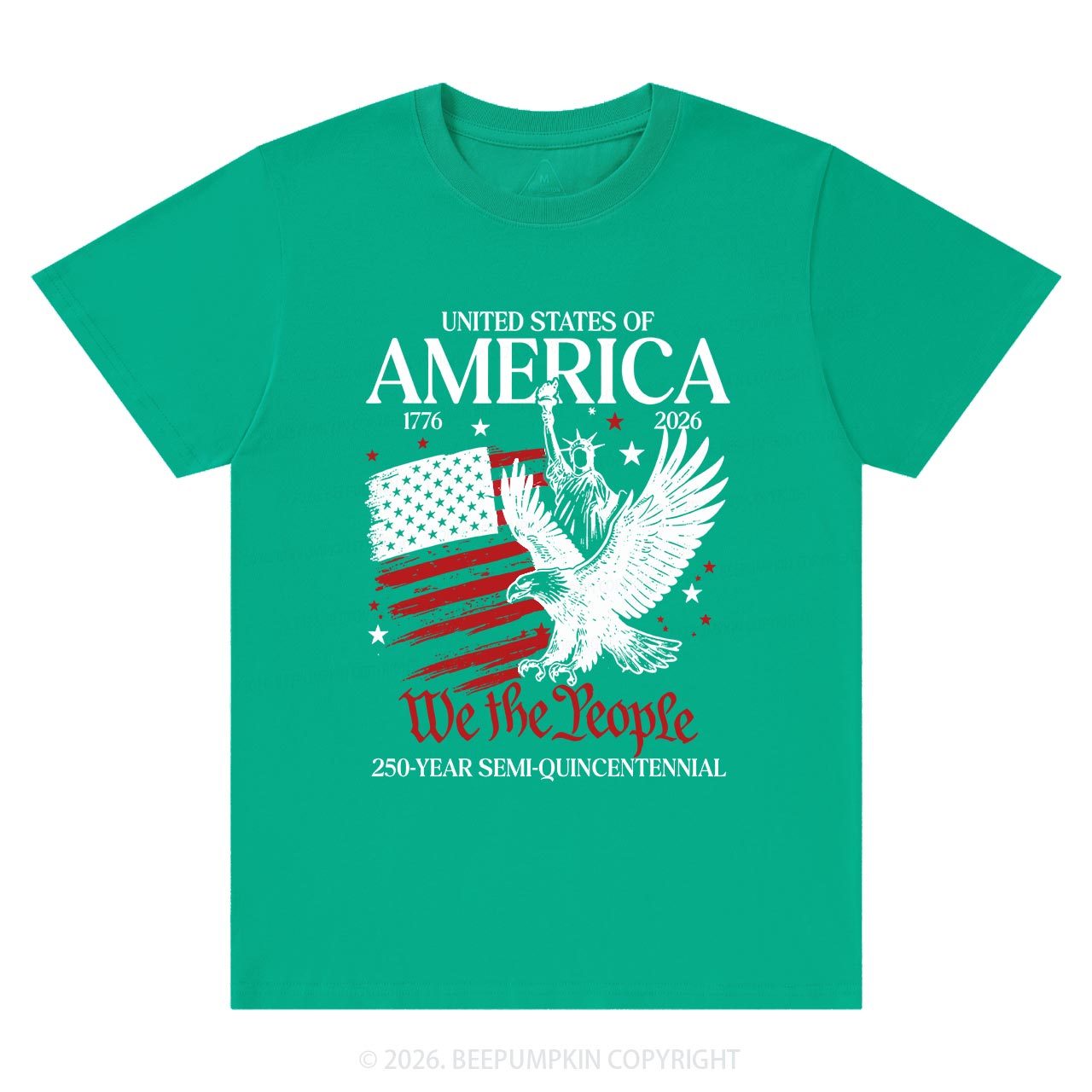 America 250 Patriotic Eagle Independence Day T-Shirts