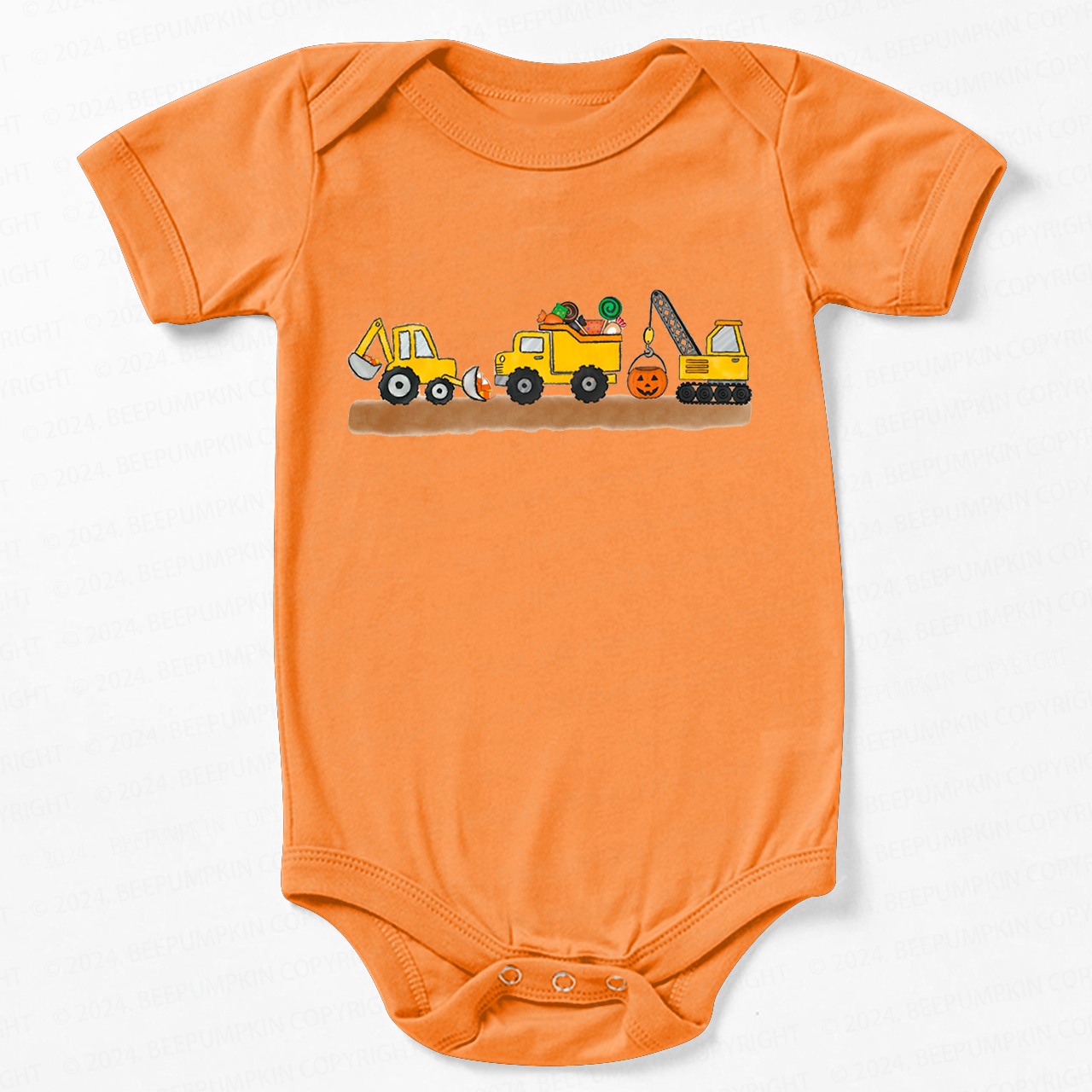 Halloween Construction  Bodysuits