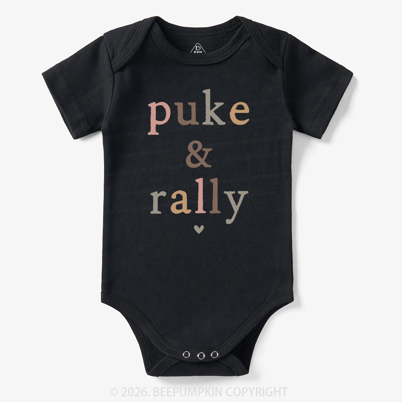Puke & Rally Baby Bodysuit
