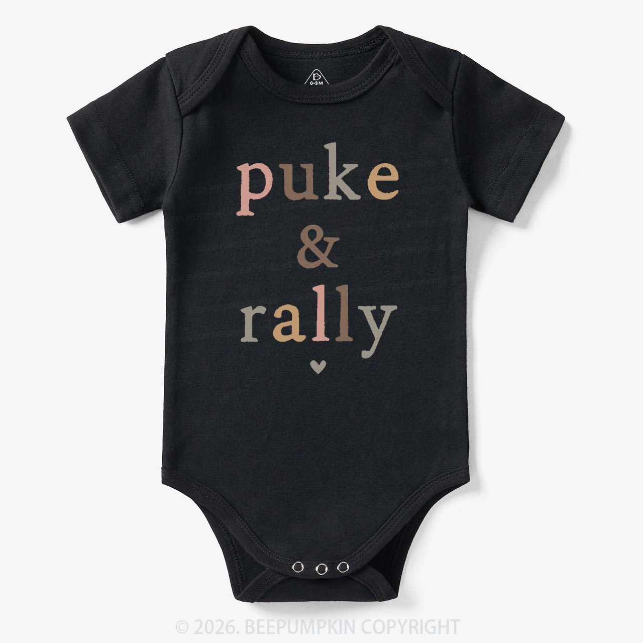 Puke & Rally Baby Bodysuit