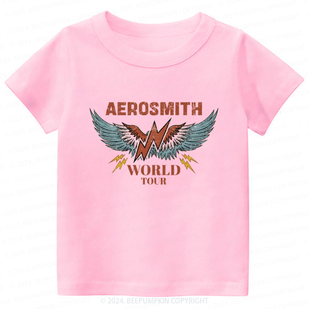 Rock n Band Band Wings Toddler&Kids Tees 8