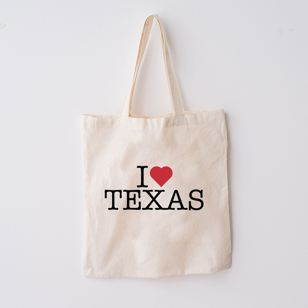 I Love Texas Tote Bag
