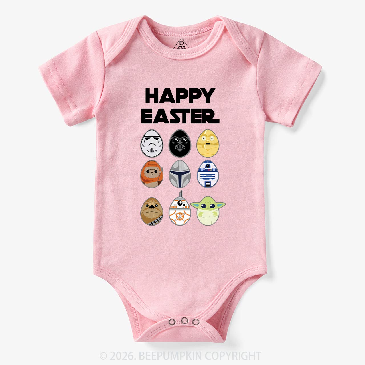Easter Funny Trooper Eggpire Bodysuit