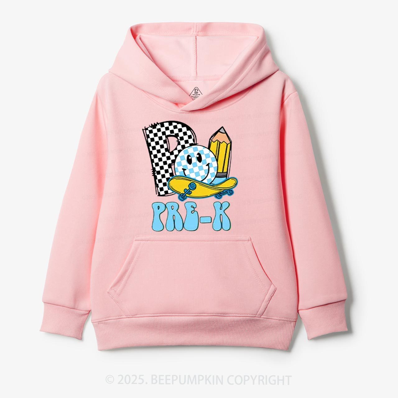 Personalized Pencil & Board Crew Kid's Hoodies Beepumpkin