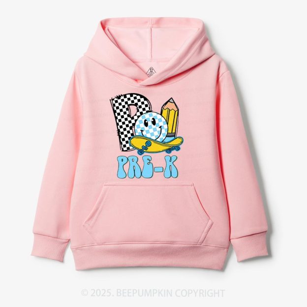 Personalized Pencil & Board Crew Kid's Hoodies Beepumpkin