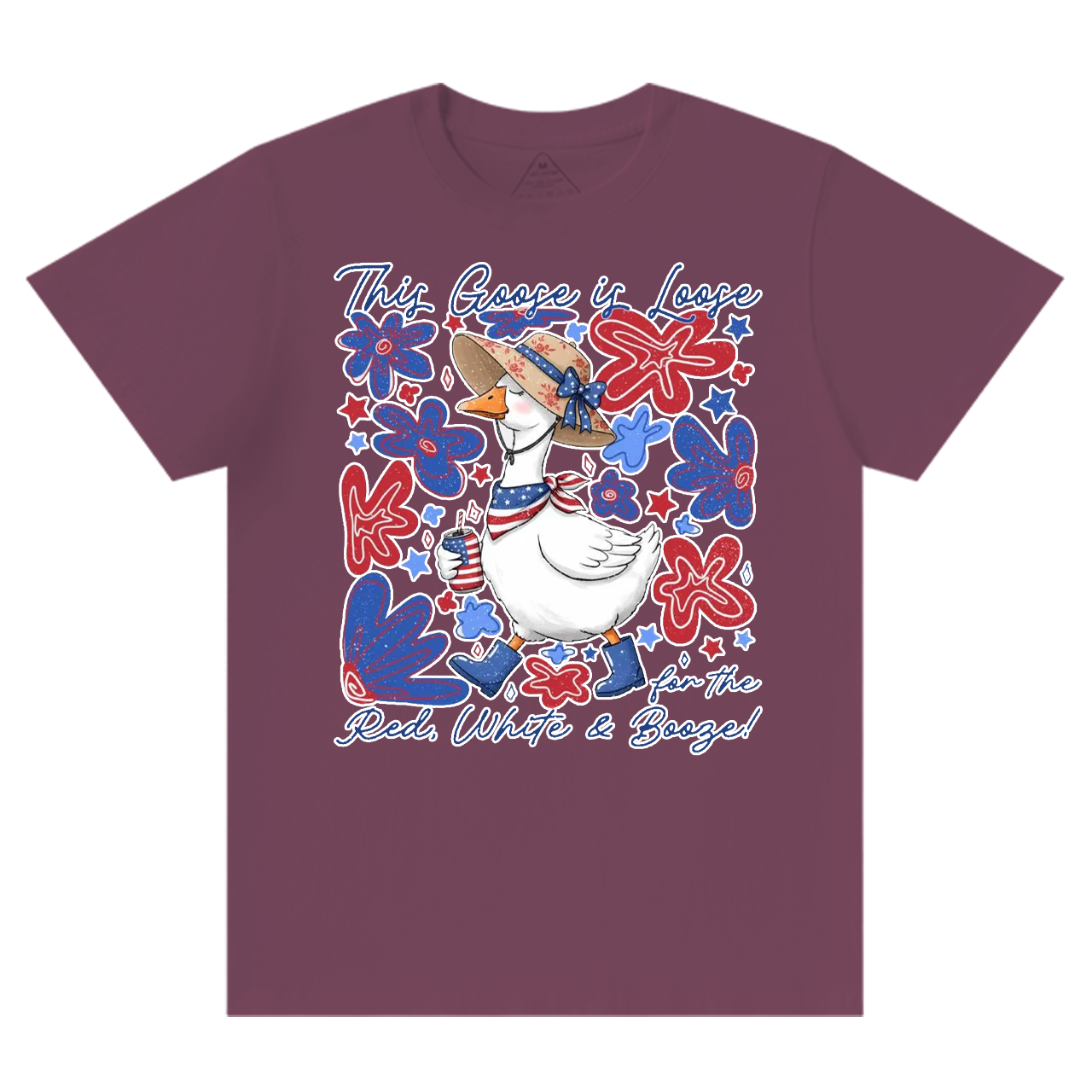 4th Of July Goose Mama T-Shirts