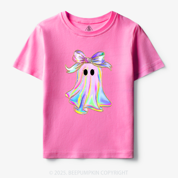 Halloween Girls Ghost Toddler&Kid's Tees Beepumpkin