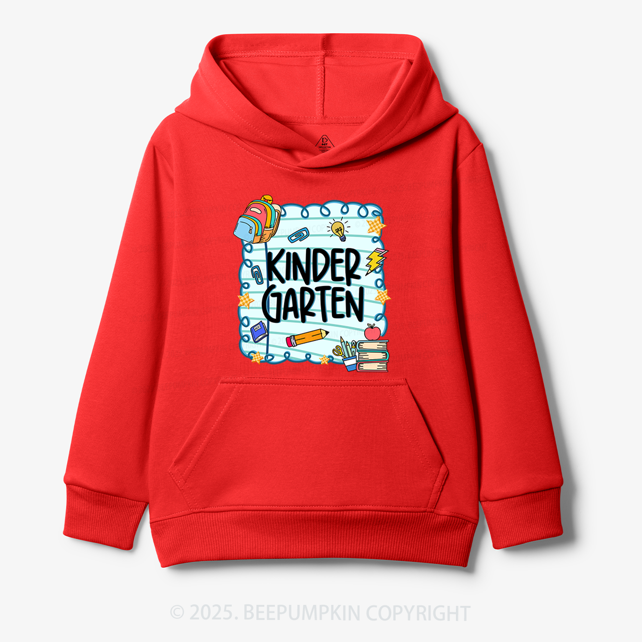 Personalized School Essentials Series Kid's Hoodies Beepumpkin
