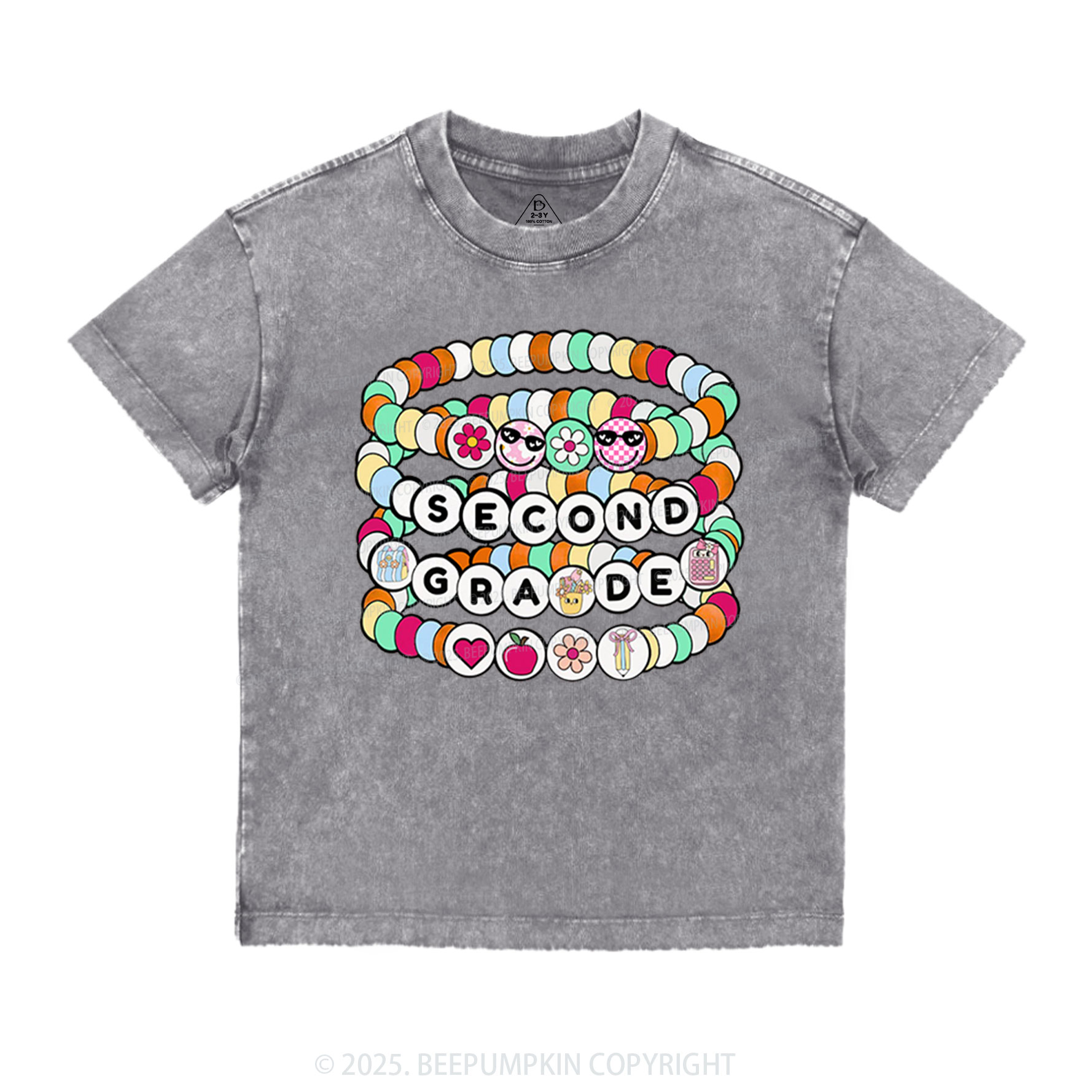 Personalized Friendship Bracelet Toddler&Kids Washed Tees