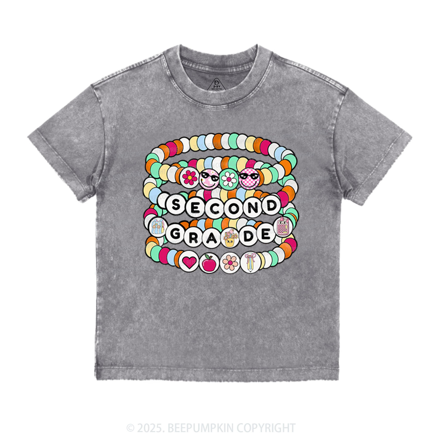 Personalized Friendship Bracelet Toddler&Kids Washed Tees