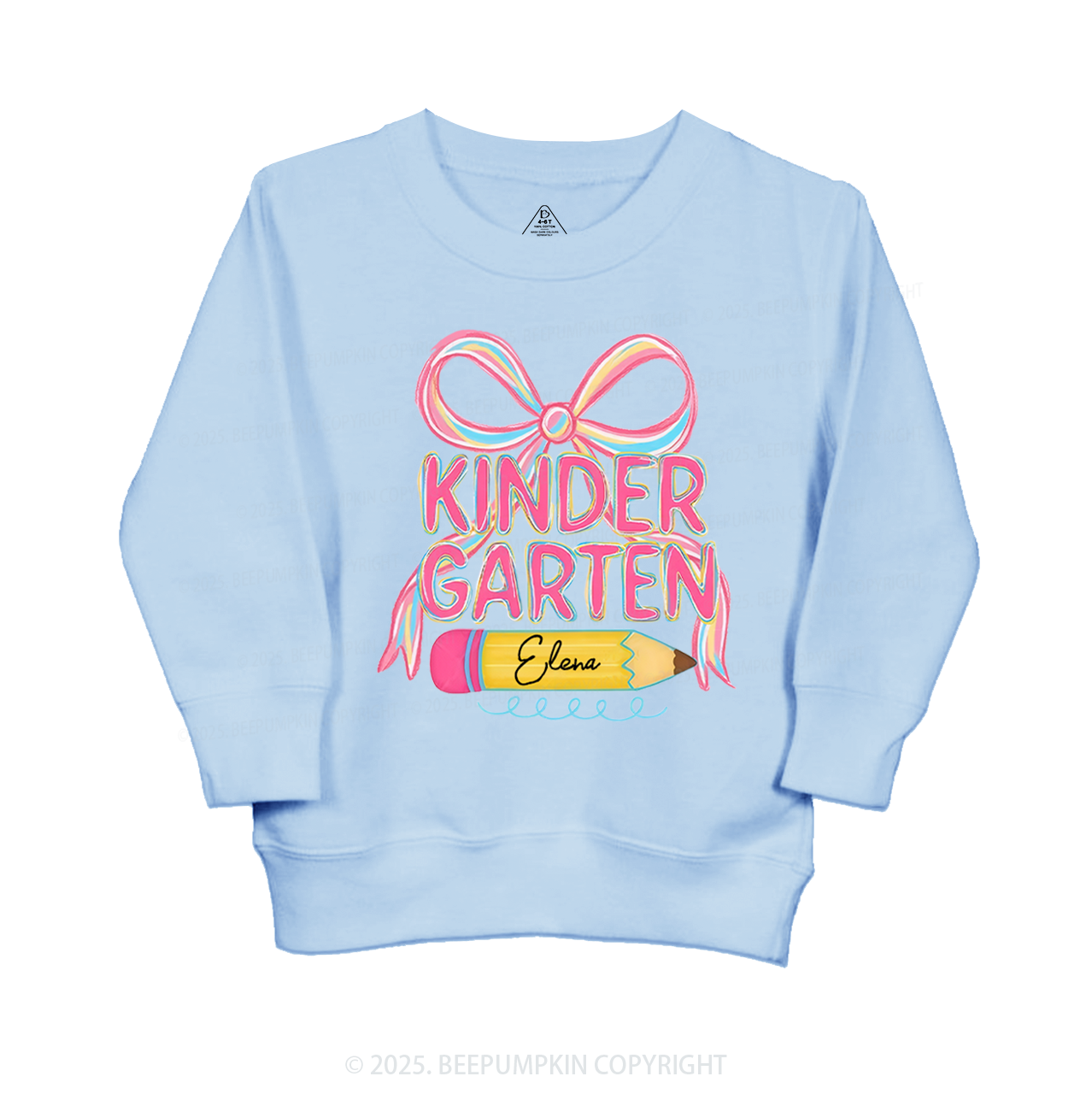 Personalized School Days Kid's Sweatshirt