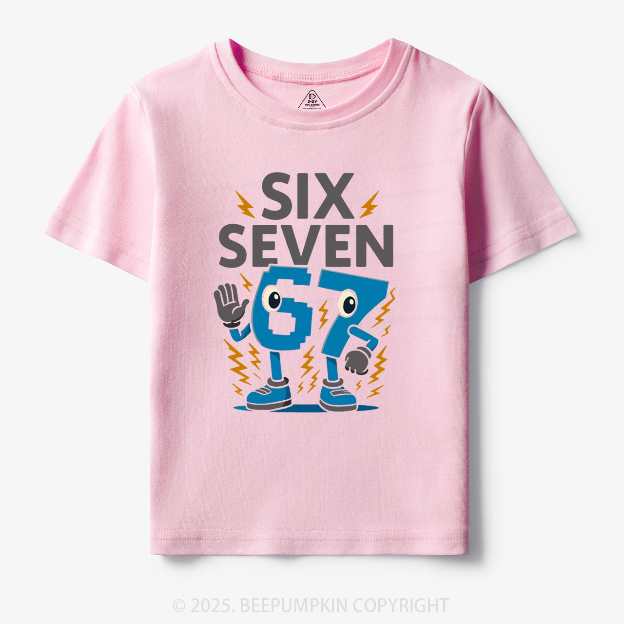 Bolt Buds 67 Toddler&Kid's Tees Beepumpkin
