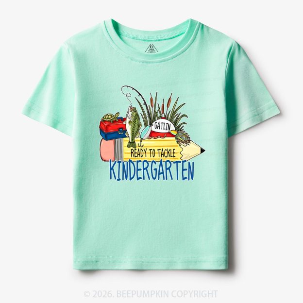 Personalized Fish Pencil Back To School Toddler&Kid's Tees