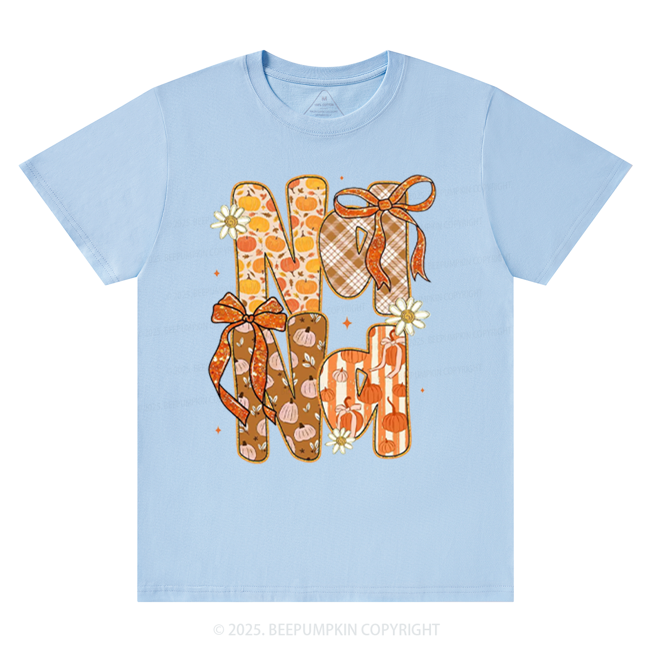 Glitter Pumpkin Mama T-Shirts Beepumpkin