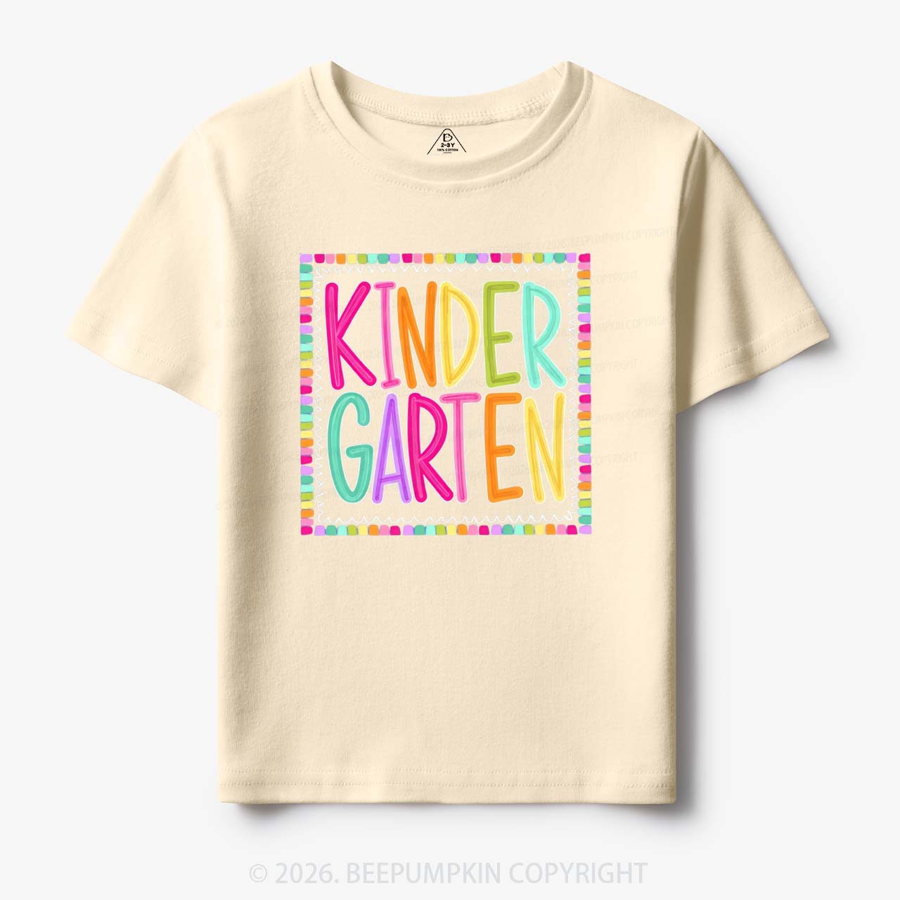 Color Pop Grade Level Back to School Toddler&Kid's Tees