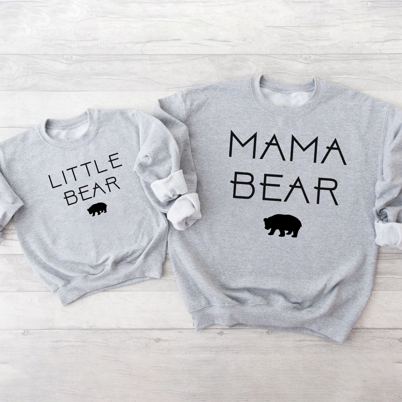 Bear Family Daily Family Matching Sweatshirts