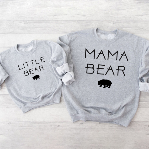 Bear Family Daily Family Matching Sweatshirts