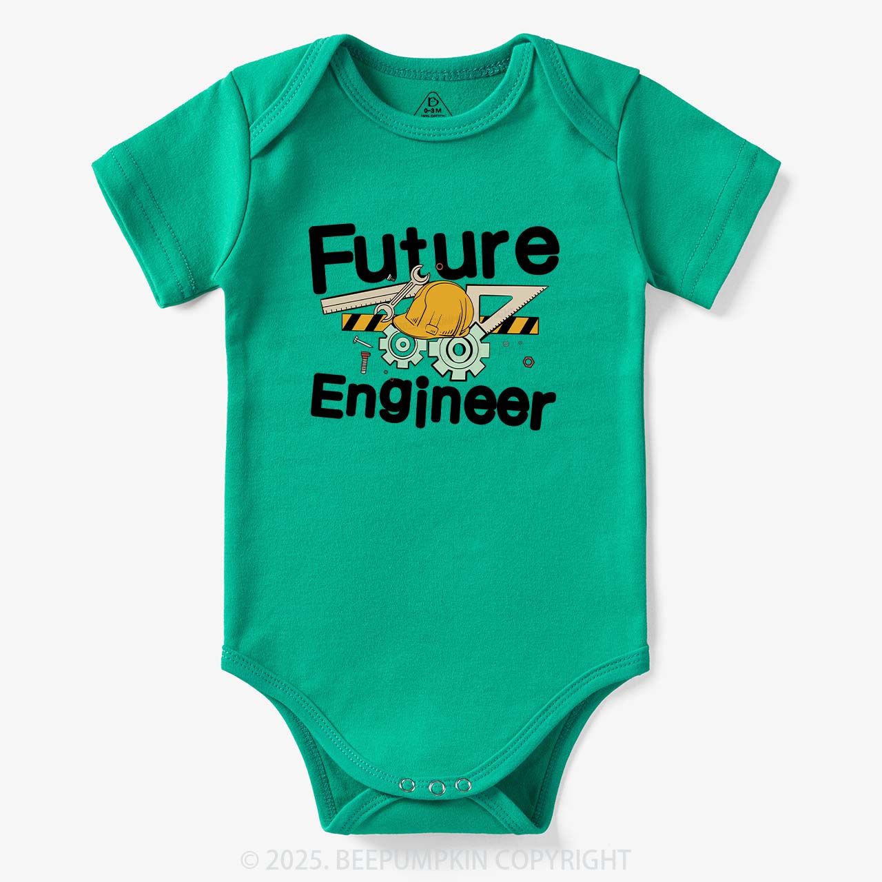 Mechanical Future Engineer Bodysuit For Baby