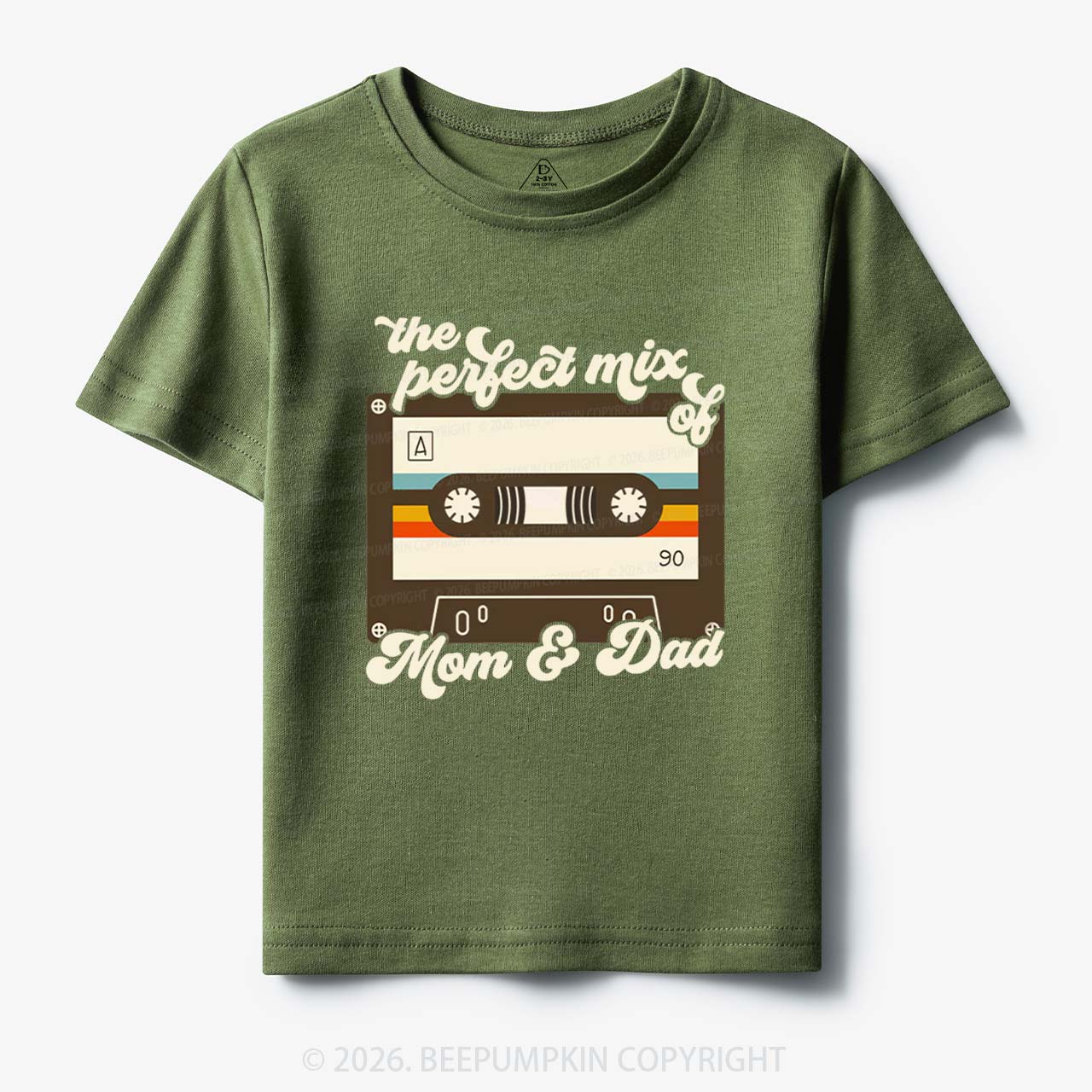 The Perfect Mix of Mom and Dad Toddler&Kid's Tees Beepumpkin