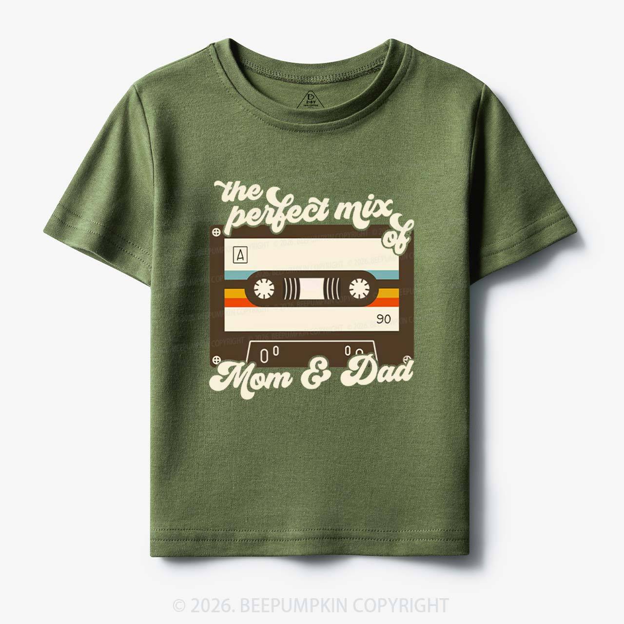 The Perfect Mix of Mom and Dad Toddler&Kid's Tees Beepumpkin