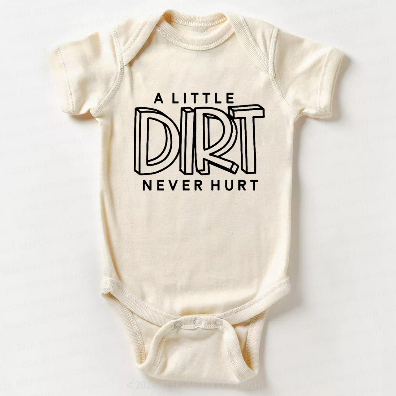 A Little Dirt Never Hurt Bodysuit For Baby 7