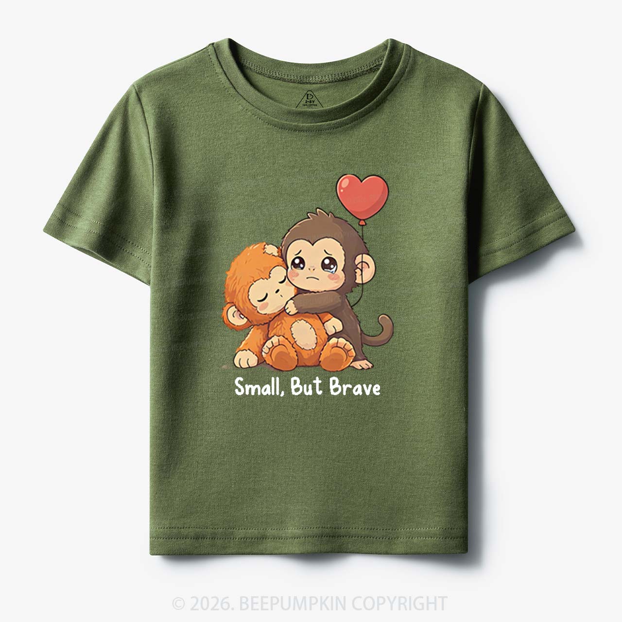 Small But Brave Punch Monkey Toddler&Kid's Tees