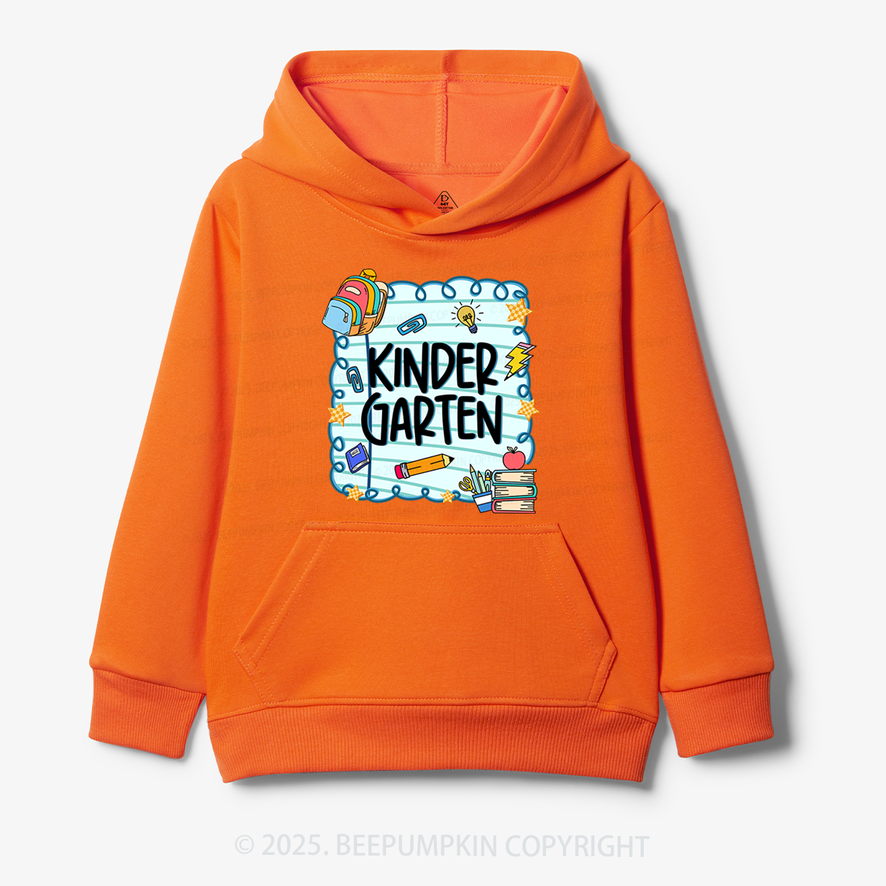 Personalized School Essentials Series Kid's Hoodies Beepumpkin