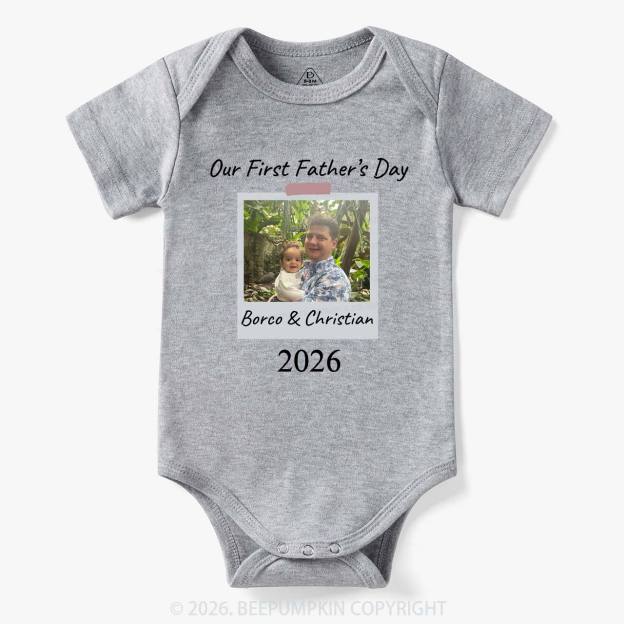 Our First Father's Day 2025 Baby Bodysuit