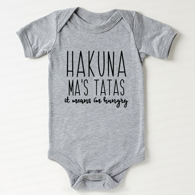 Hakuna Ma's Tatas Bodysuit For Baby 7
