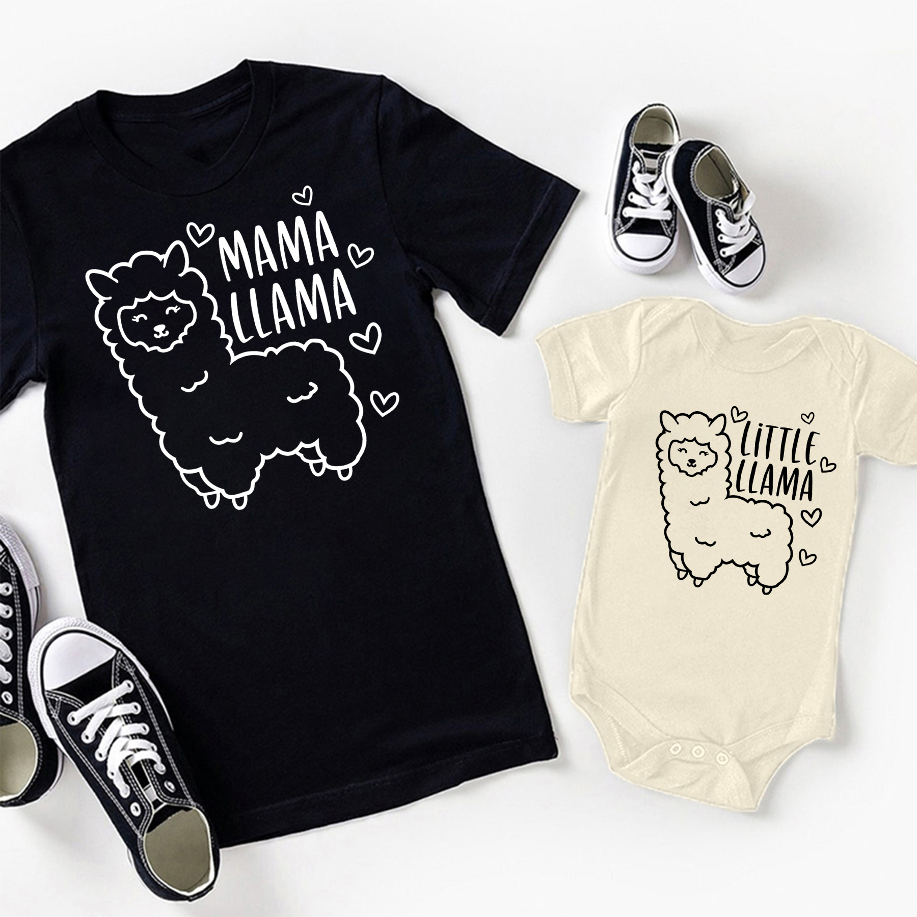 Little Llama Mom&Me Shirt