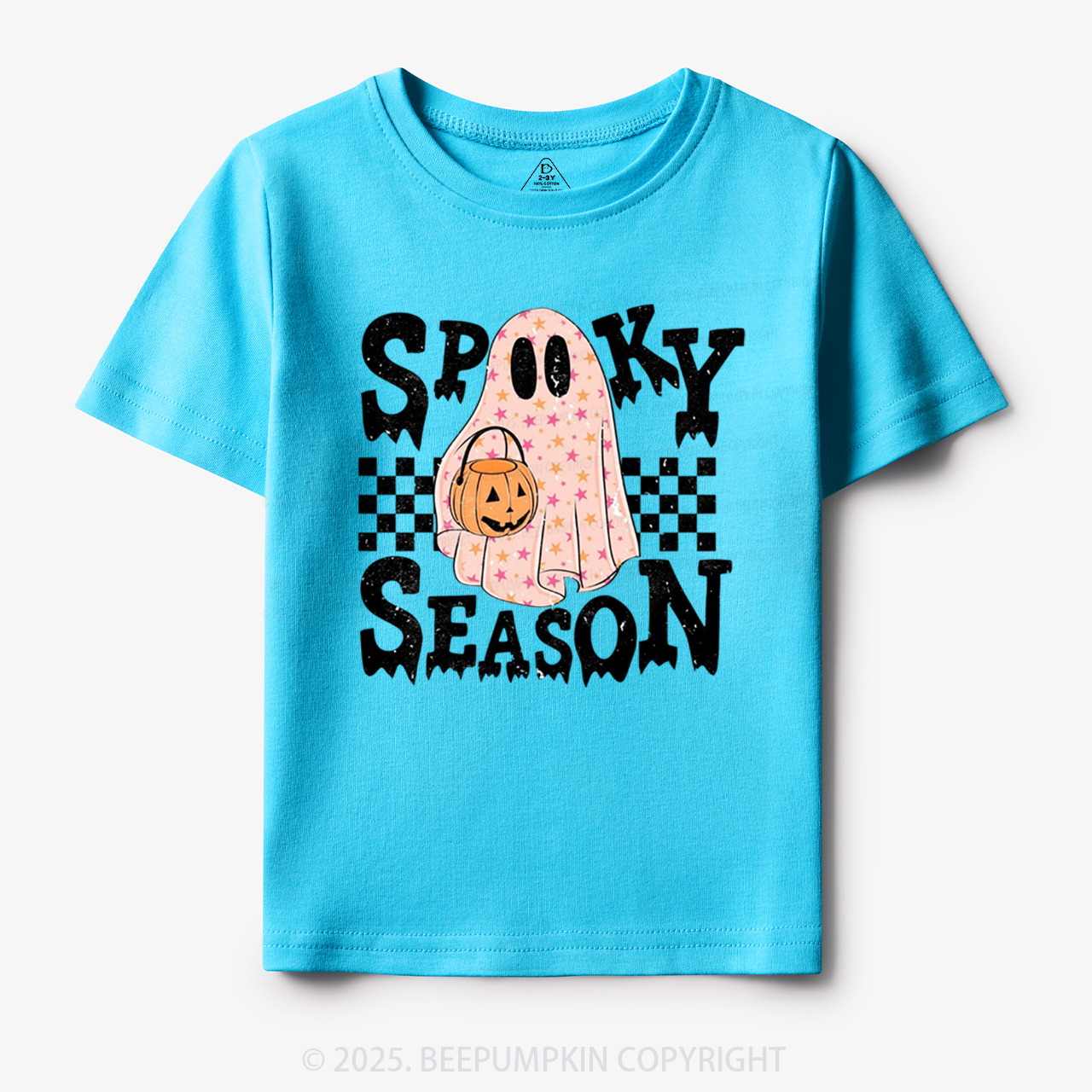 Spooky Season Toddler&Kid's Tees Beepumpkin
