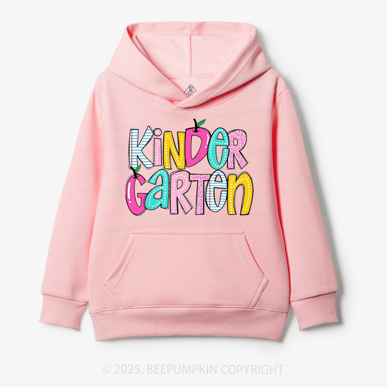 Personalized Colorful Grades Kid's Hoodies Beepumpkin