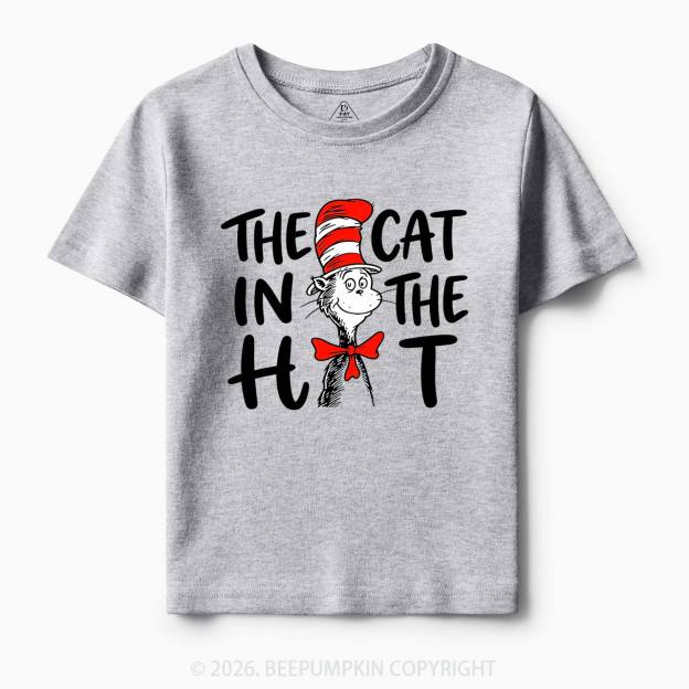 Whimsical Cat In The Hat Baby Toddler&Kids Tees