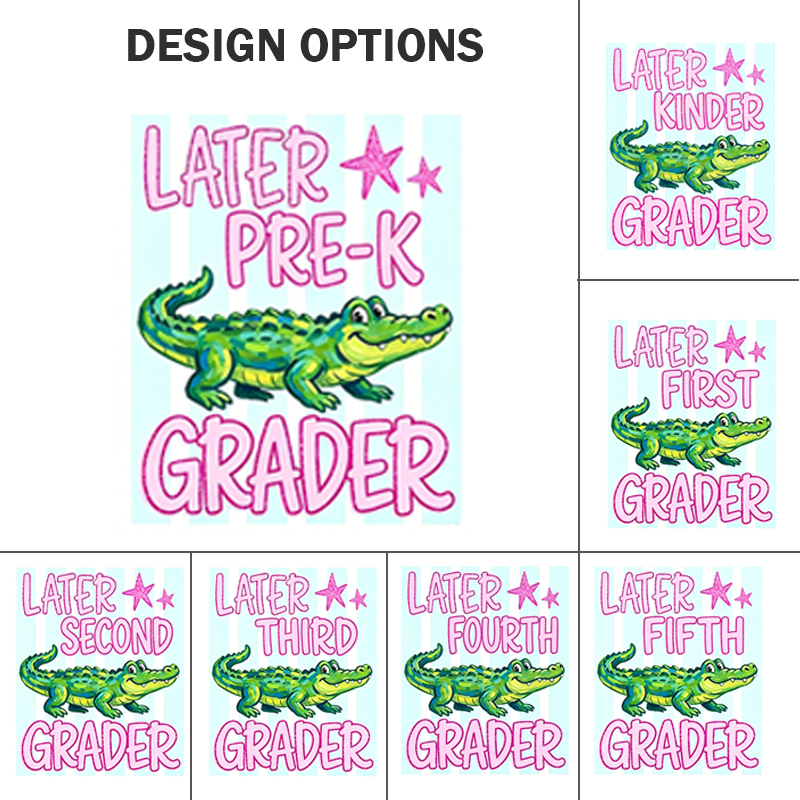Later Gator Last Day Of School Toddler&Kids Shirts