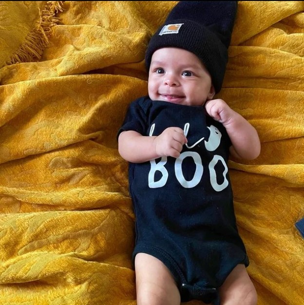 Lil Boo Halloween Bodysuit For Baby