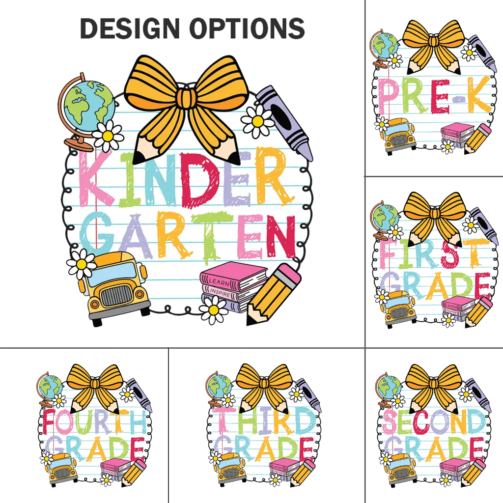 Personalized Fun & Learning Back To School Toddler&Kid's Shirts