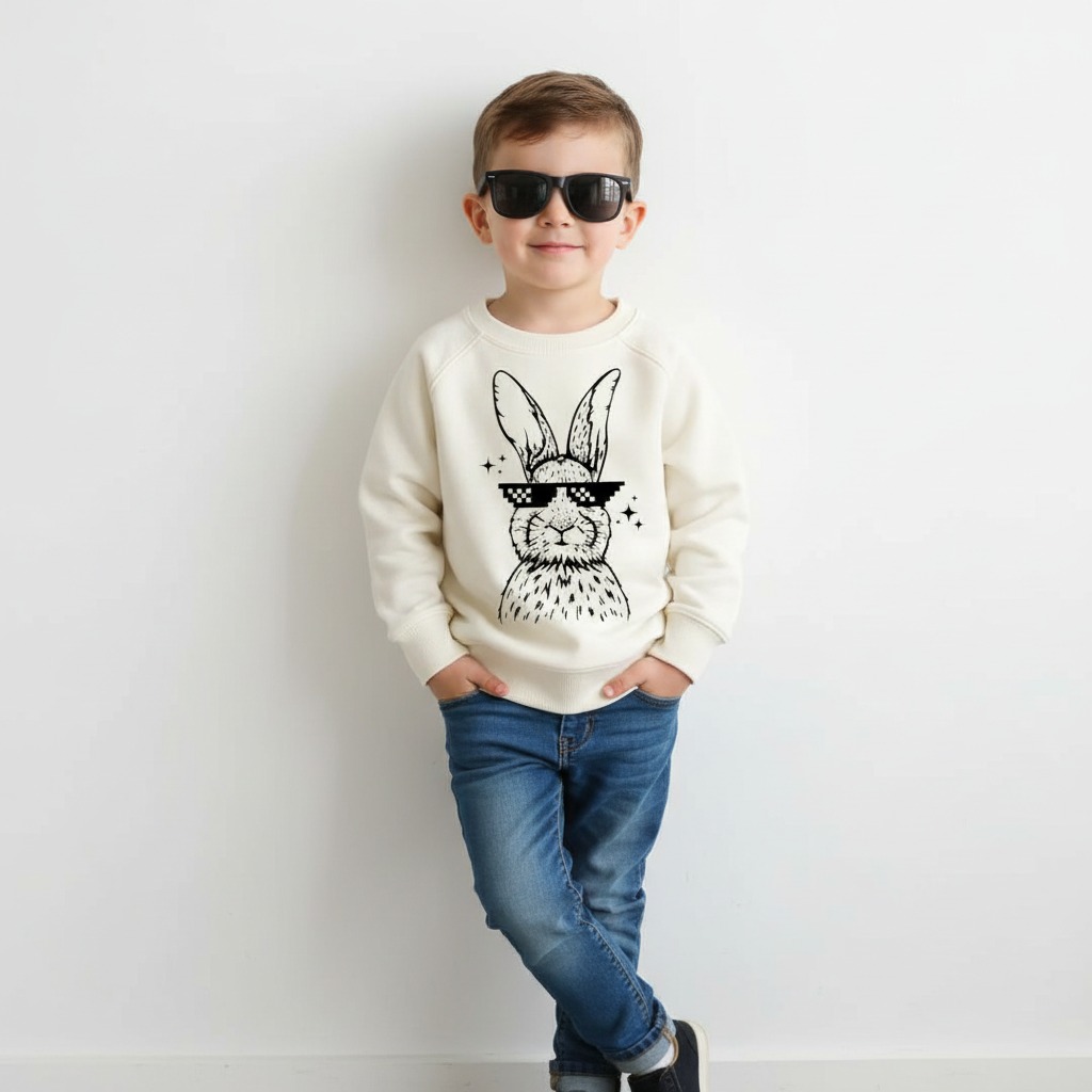 Mosaic Sunglasses Kid's Sweatshirt