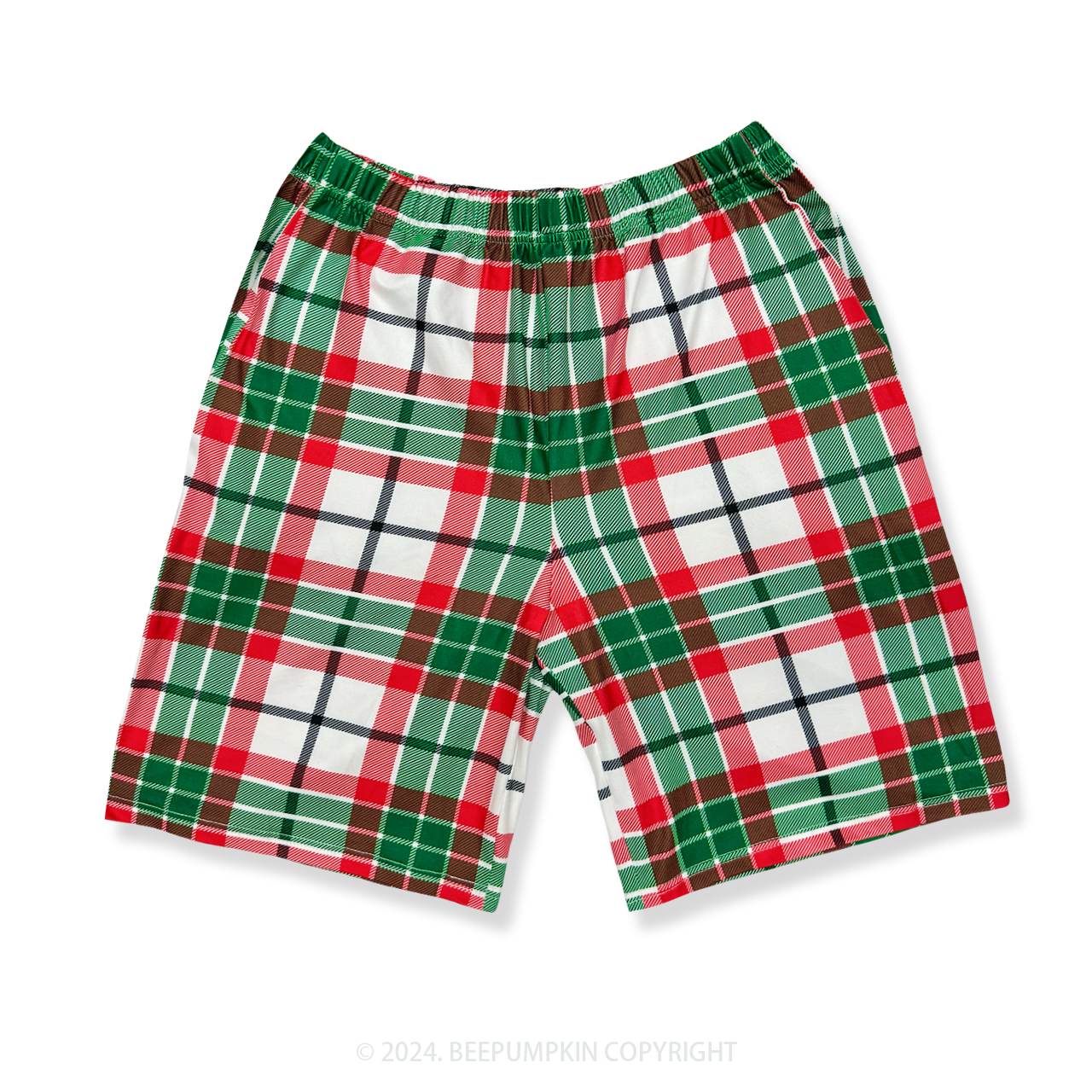 Christmas Full Print Shorts For Family Beepumpkin