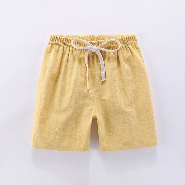 Summer Fruit Color Shorts For Toddler Kids