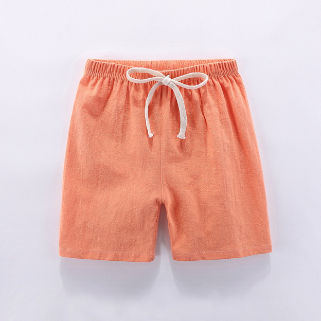 Summer Fruit Color Shorts For Toddler Kids
