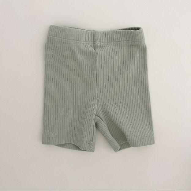 Baby Girl Outdoor Green Cycling Shorts
