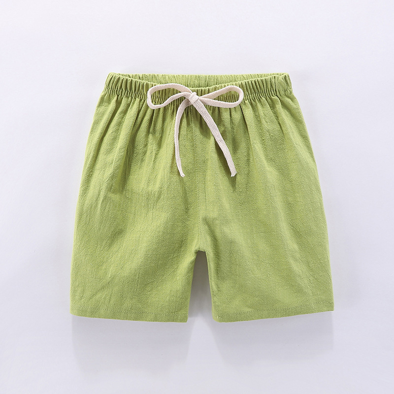 Summer Fruit Color Shorts For Toddler Kids