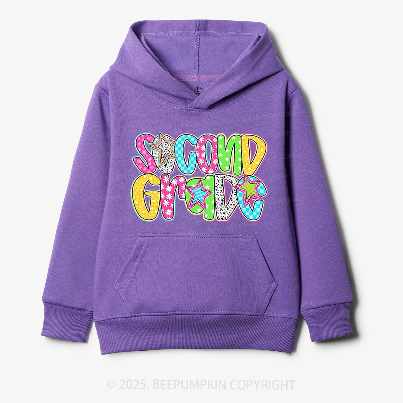 Personalized Grade Glow Up Kid's Hoodies Beepumpkin