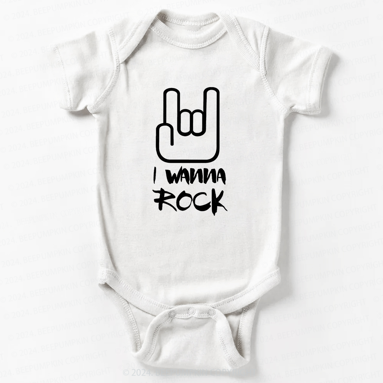 Cool Rock Music Bodysuit For Baby 8