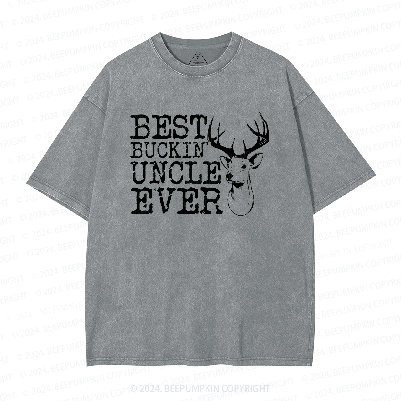 Best Buckin' Uncle Ever Washed T-Shirts 