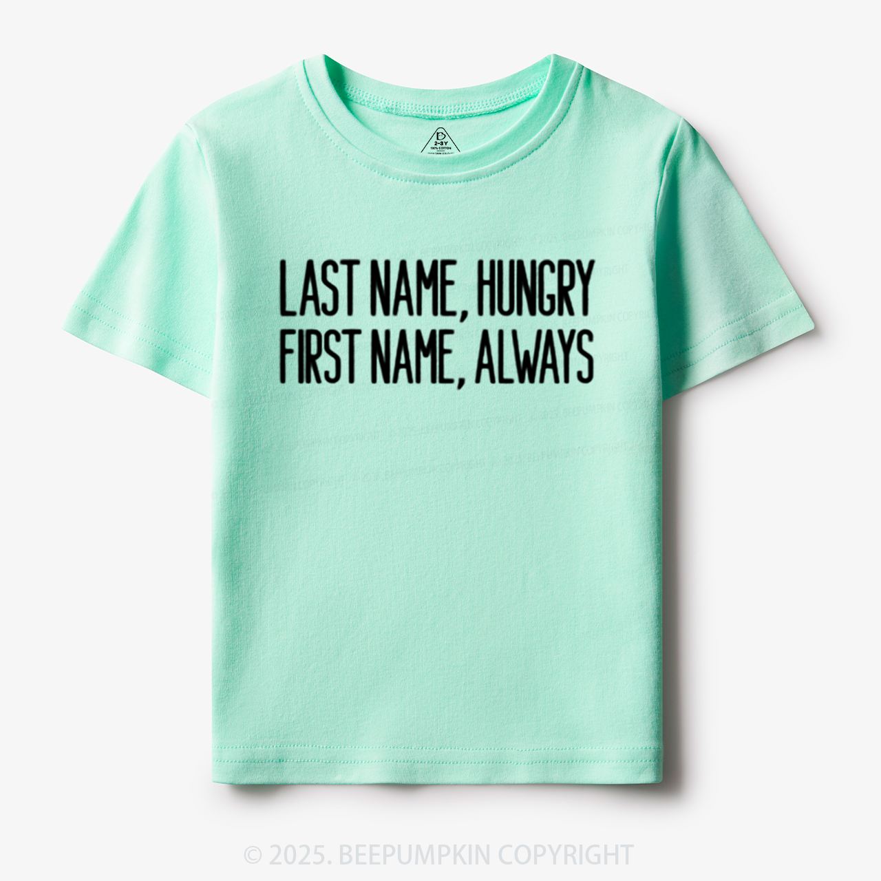 LAST NAME, HUNGRY Toddler&Kid's Tees Beepumpkin 7